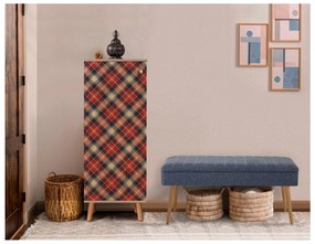Mobilier Hol Beside 36 (stejar sonoma + albastru închis) . 1094001
