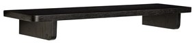 Raft negru cu aspect de lemn de stejar 80 cm Poke – Hübsch