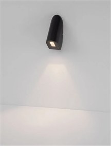 Spot LED aplicat iluminat scari exterior SOREN negru IP65