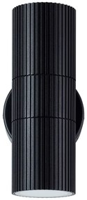 Aplică de exterior Brilliant KEOLA 2xGU10/10W/230V IP44 negru
