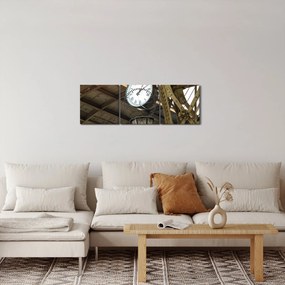 Tablou - Ceas (cu ceas) (90x30 cm)