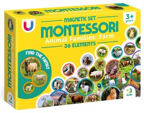SET MAGNETI MONTESSORI - ANIMALE DE LA FERMA - DODO (DO200271)