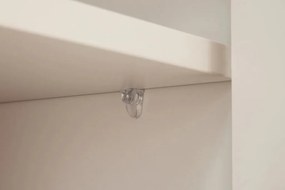 Comoda TV cu blat ceramic SAVOY 150cm alb