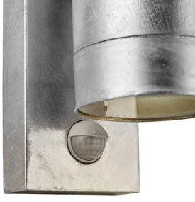 Aplica Perete Exterior, Protectie IP54, Senzor de miscare, Tin Maxi Double Galvanizat
