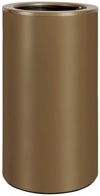 Ghiveci cilindric cu auto-irrigare KAVA, diferente variante - Hobby Flower Dimensiuni: Ø 35 x 75, Culoare: bronz