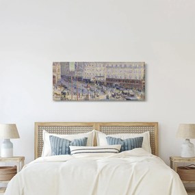 Tablou - Camille Pissarro, The Place du Havre, reproducere (120x50 cm)