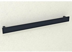 SAPHO PX079 Suport pentru prosoape, 80 x 6 cm,negru mat