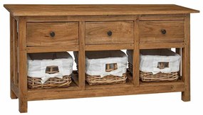 vidaXL Dulap, 100x30x50 cm, lemn masiv de mahon