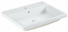 Lavoar incastrat Grohe Cube Ceramic cu PureGuard 60.5x49 cm