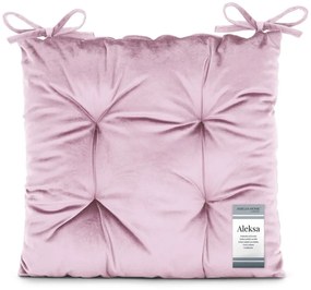 Pernă de scaun din catifea 40x40 cm Aleksa – Restilo