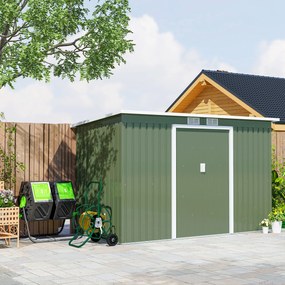 Outsunny Compostor de grădină bac pentru compost resturi rotativ 360° dublă cameră 130 L oțel PP 67 x 60 x 77 cm negru | Aosom Romania