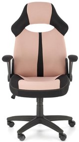 Scaun de birou Bloom roz/negru H120 cm