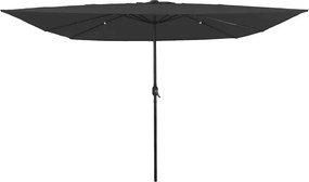 vidaXL Parasol de Grădină Antracit 295 x 295 x 245 cm