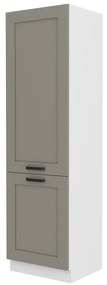 Dulap de bucătărie pentru alimente Lucid 60 DK 210 2F (claygrey + alb). 1045466
