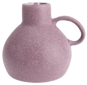 Vaza Archaic din ceramica, roz, 16x13.5 cm