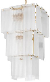 Candelabru design LUX, Sticla, Alama Antic, Giardano