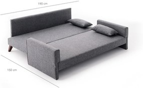 Canapea extensibilă Bella Sofa Bed - Grey