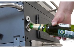 Grătar negru cu cărbuni