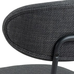 Scaune de dining gri-antracit 2 buc. Denise – Actona