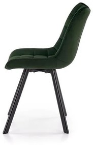 Scaun K332 velvet verde
