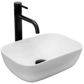 REA-U5667 - Lavoar pentru blat BELINDA MINI 25x36 cm ceramică/alb lucios