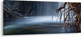 Tablou - Laguna de iarnă (120x50 cm)