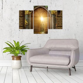 Tablou - Poarta din pădure (90x60 cm)