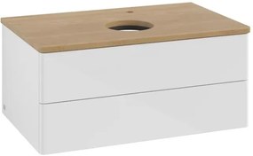 Villeroy & Boch Antao dulap cu blat 80x50x36 cm sub chiuveta pe perete alb-lemn K19051GF