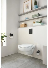 Grohe Start Cube suport pentru hartie igienica negru 411022430