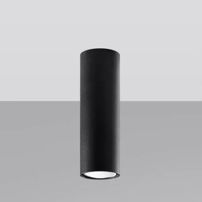 Spot LAGOS 1xGU10/40W/230V 20 cm negru Sollux SL.1001