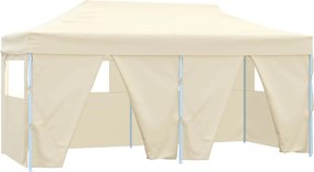 vidaXL Cort pentru Petreceri Crem 291 x 580 x 315 cm Material Oxford