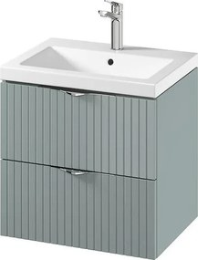 Cersanit S801-544 - Dulap suspendat pentru baie TIRSO cu lavoar 60x45 cm, mentă