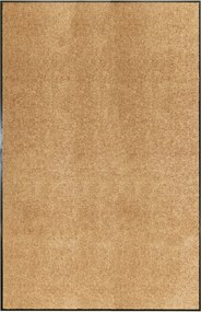 vidaXL Covoraș de ușă lavabil, crem, 120 x 180 cm