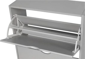 Pantofar gri cu deschidere înclinată 50x82x24 cm Stelo – Bonami Essentials