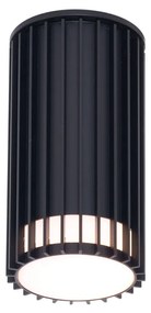 Plafonieră de exterior cu design negru IP44 - Boris
