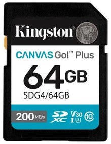 MICROSD KS 64GB CL10 UHS-I CANVAS GO PLS