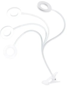 Brilagi - Lampă LED reglabilă cu clemă ORBELA LED/8W/5V 3000/4000/5000K albă