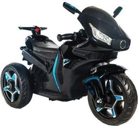 Motocicleta Electrica cu Acumulator Pentru Copii NOVOKIDS™ Shadow Motor, 2-6 ani, max 40 kg, Cu Sunete si Lumini LED, Trotineta Electrica, 3 Roti,
