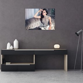Tablou pe sticlă - Glamour (70x50 cm)