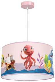 Lustră pe cablu pentru copii OCTOPUS 1xE27/60W/230V