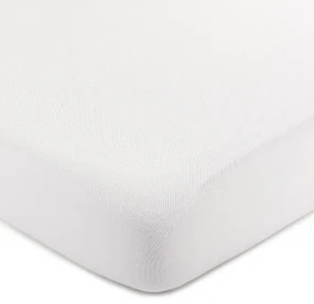 Cearșaf de pat 4Home jersey, alb, 180 x 200 cm