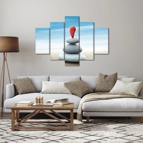 Tablou -Echilibru cu pietre (150x105 cm)