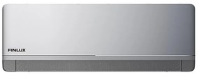 Aparat de aer conditionat inverter Finlux 12FERRO87BRIS, 12000 BTU, A+++, 30 m², Wi-Fi, Comfort breeze, 4D blowing, Incalzire exterioara, Gri