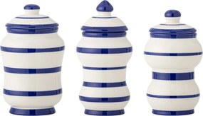 Recipiente 3 buc. din ceramică pentru alimente Maynard – Bloomingville
