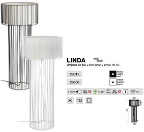 Lampadar, lampa de podea Linda 29312