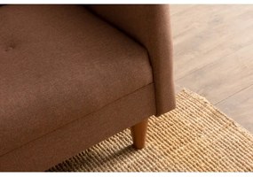 Canapea NARA, 2 locuri, maro