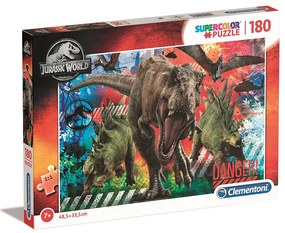 Jurassic World Danger Puzzle Clementoni cu 180 de piese