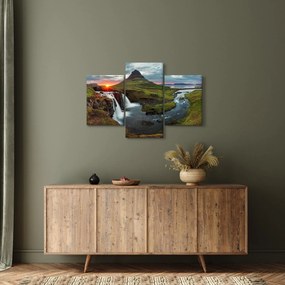 Tablou - Kirkjufell la apus (90x60 cm)