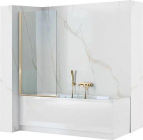 Paravan de cada Rea Elegant auriu 80x140 cm