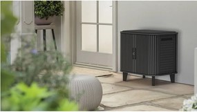 Cutie de depozitare pentru grădină gri din plastic Velo – Keter